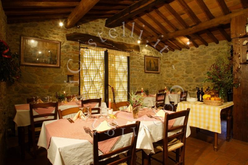 Castello Di Lamole, il ristorante del borgo
