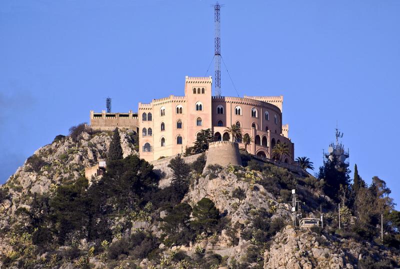 Castello Utveggio, panoramica da sud