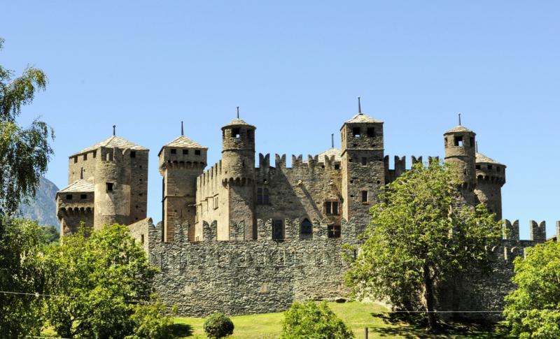 Castello Di Fenis, panoramica