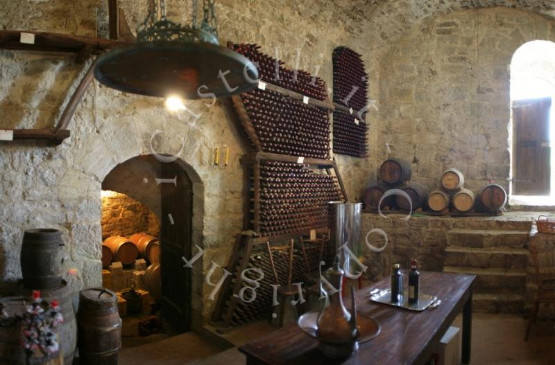 Castello Di Tornano, la cantina