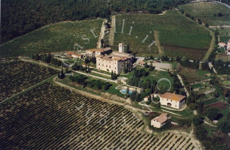 Castello Di Spaltenna, veduta panoramica