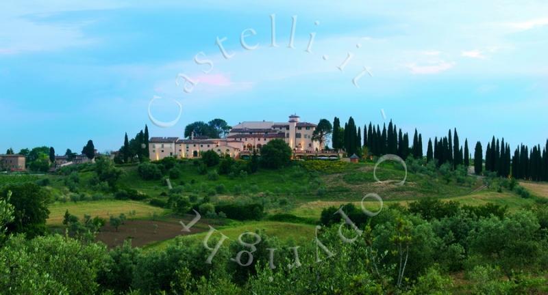 Castello Del Nero, veduta panoramica