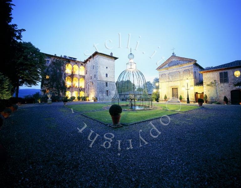 Castello Della Pievescola O Della Suvera, veduta esterna