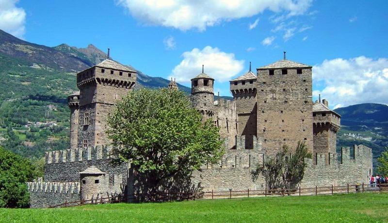 Castello Di Fenis, panoramica