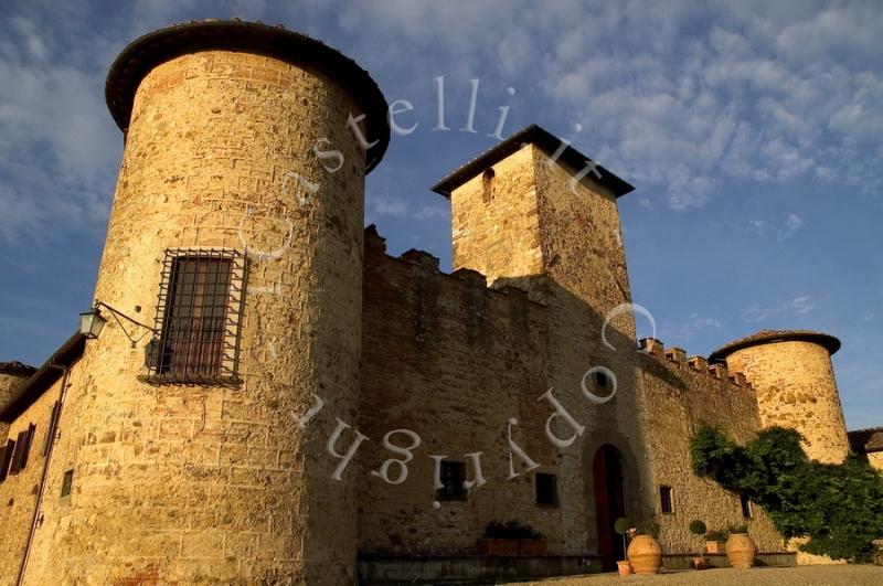 Castello Di Gabbiano, vista esterna