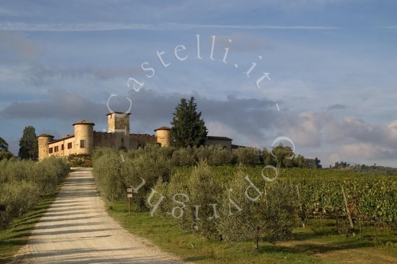 Castello Di Gabbiano, vista esterna