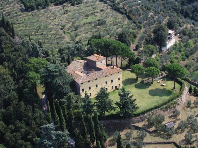 Castello Di Policiano, panoramica dall'alto