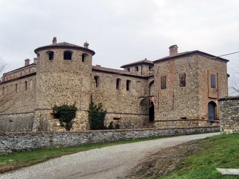 Castello di Agazzano, panoramica