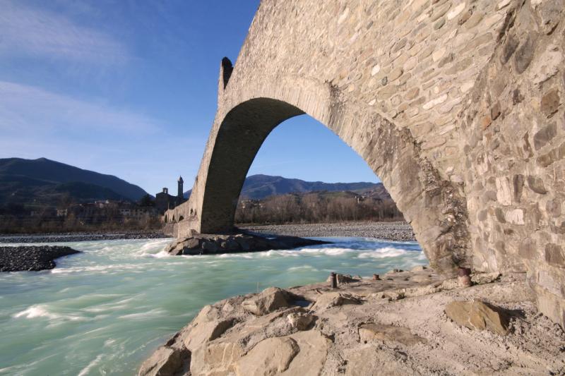 Il Ponte Gobbo sul Trebbia