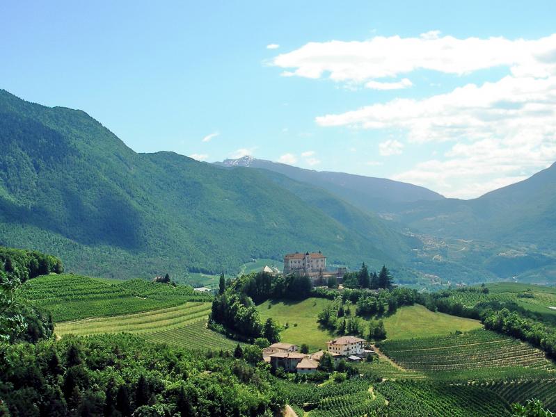 Castel Thun, panoramica da nord