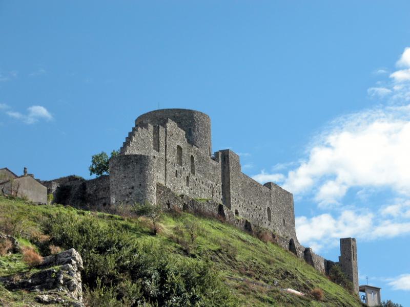 Castello Di Malvito, panoramica da est
