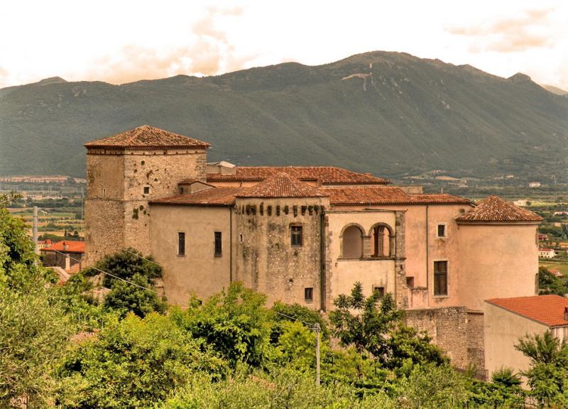 Castello Pandone di Venafro, panoramica