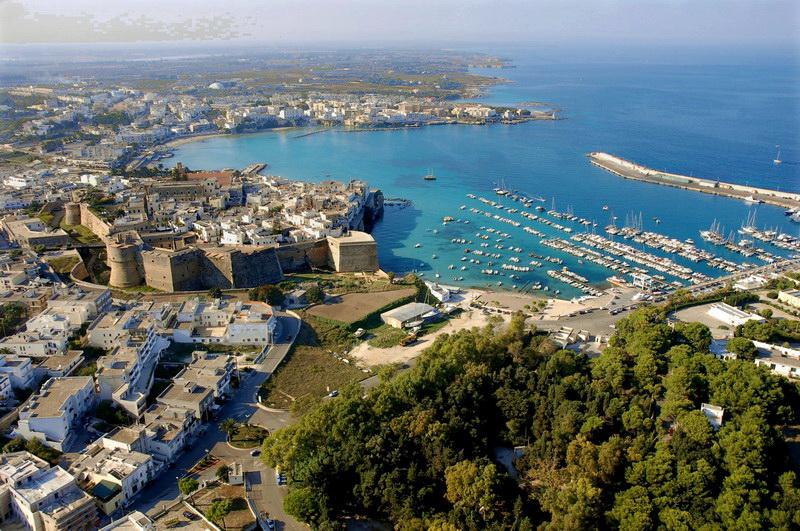 Castello Aragonese Di Otranto, vista aerea