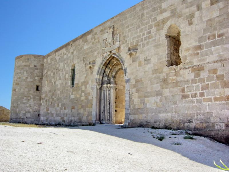 Castello Maniace O Svevo Di Siracusa, il magnifico portale d'ingresso