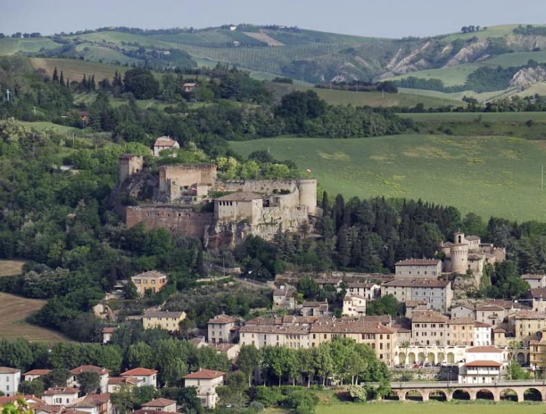 Fortezza Di Castrocaro Terme, panoramica