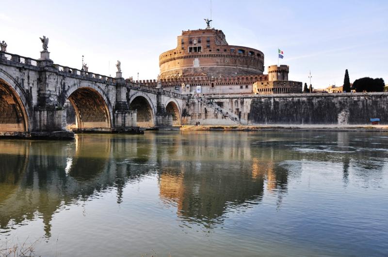 Castel Sant'Angelo - dal Tevere