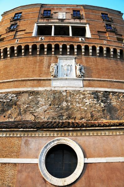 Castel Sant'Angelo - particolare del cortile interno