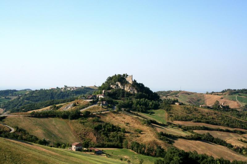 Castello Di Canossa, panoramica della rocca