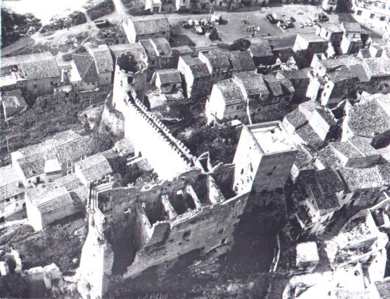 Castello Di Itri-Resti Dopo La Guerra