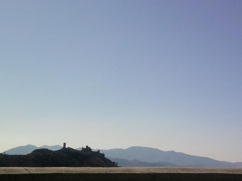 Castello Dei Conti D'Aquino Di Roccasecca Visto Dalla Via Di Colle S.Magno