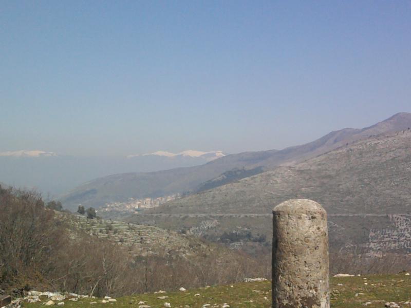 Vista Di Vallecorsa Dal Castello Di Acquaviva