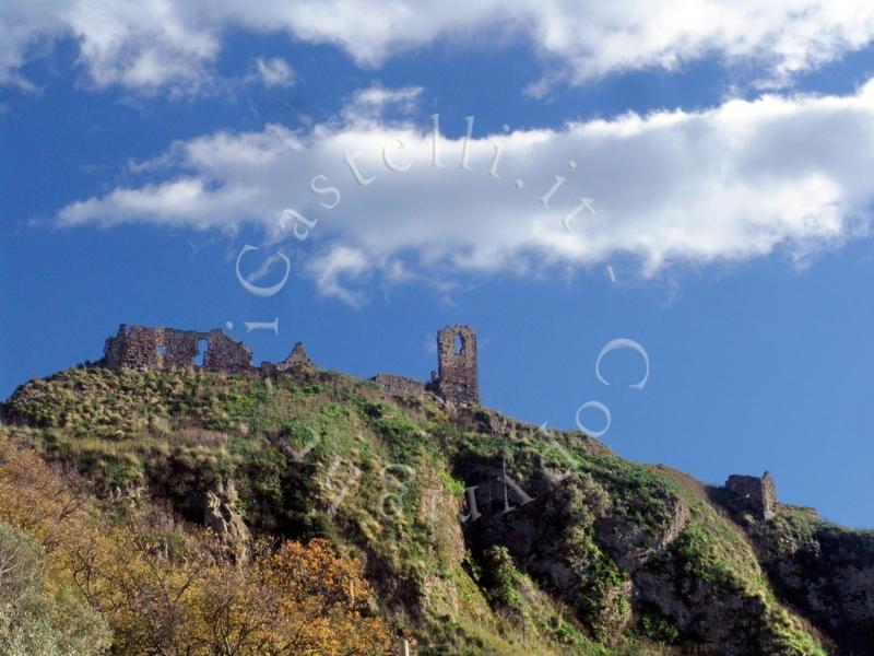Castello Di Francavilla Di Sicilia, panoramica da ovest