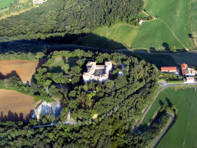 Castello Di Felino, panoramica dall'alto