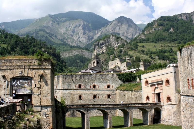 Forte Di Vinadio, panoramica dell'ingresso