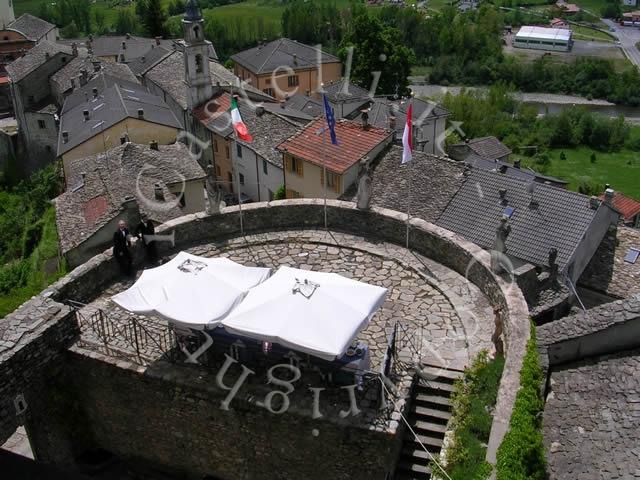 Castello di Compiano, particolare