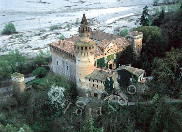 Castello di Rivalta, veduta panoramica