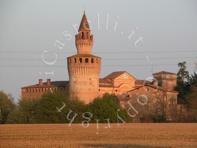 Castello di Rivalta, particolare della Torre