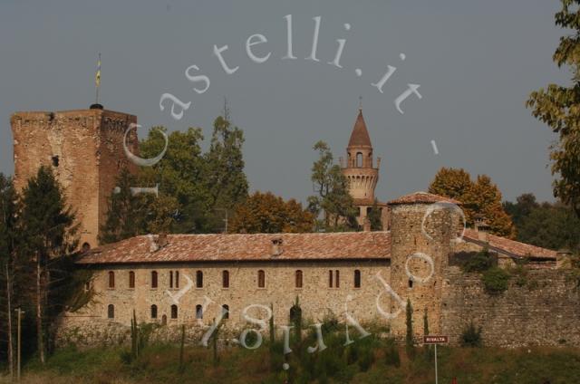 Castello di Rivalta, veduta panoramica