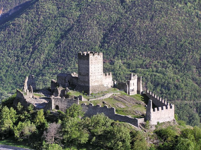 Castello di Cly, panoramica