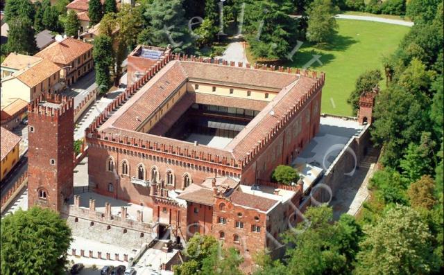 Castello di Carimate, veduta panoramica