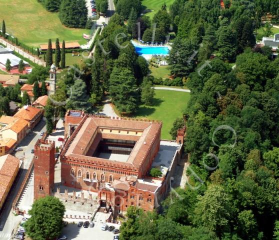 Castello di Carimate, veduta panoramica