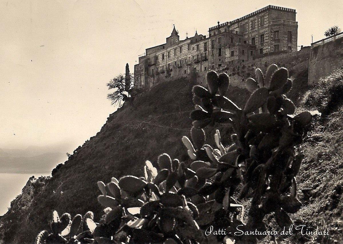 Santuario del Tindari, foto degli inizi del '900.