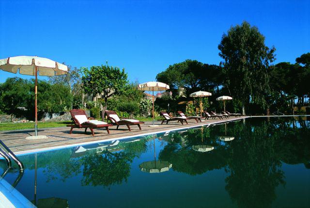 Castello di San Marco, la piscina esterna