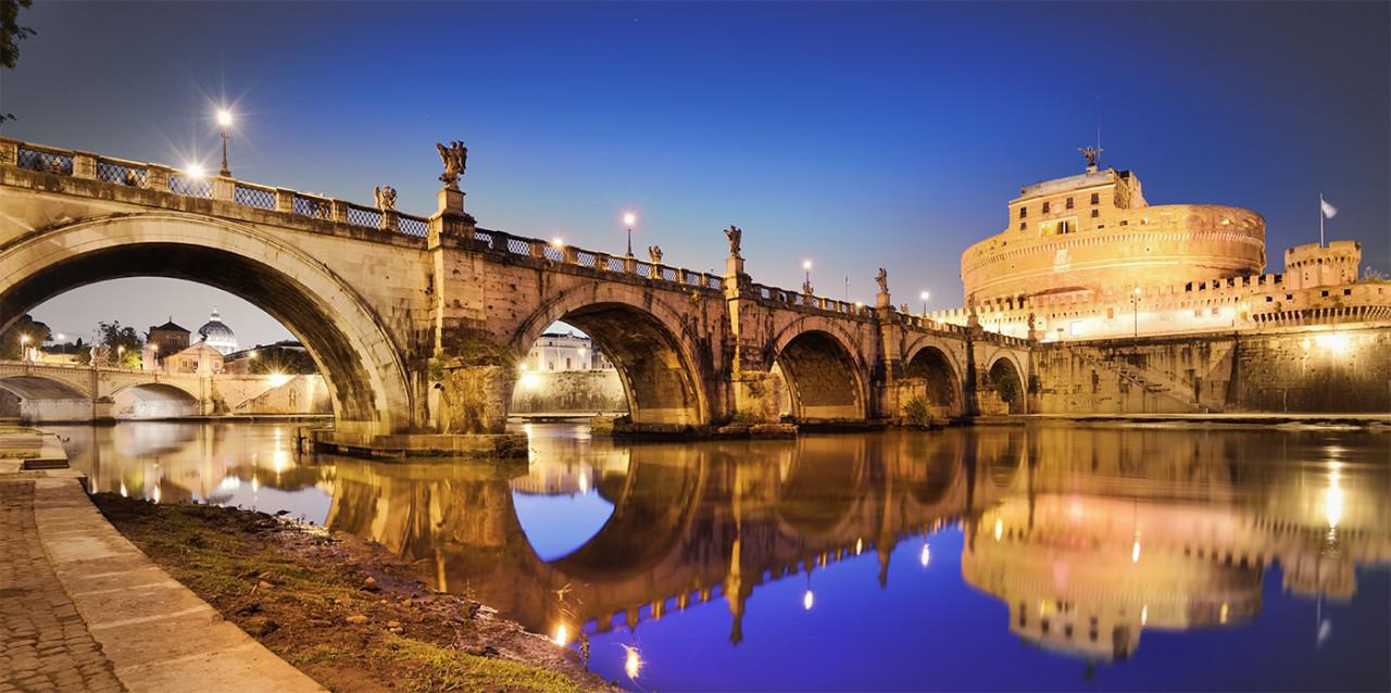 Castel Sant'Angelo ed il Tevere