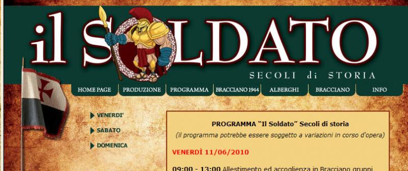 “Il Soldato” Secoli di storia - Bracciano