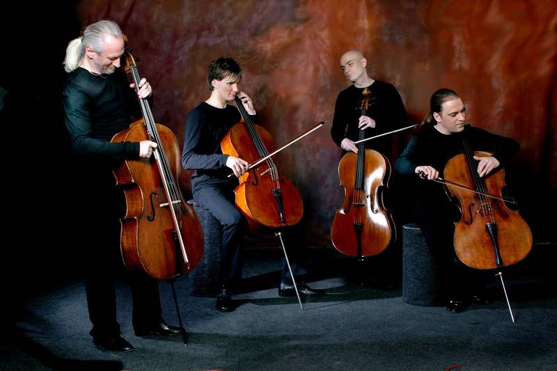 Concerto dei Rastrelli Cello Quartet :: Castello Reale Di Sarre