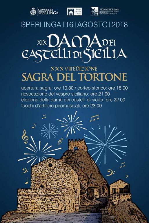 Sagra del Tortone e Dama dei Castelli Siciliani 2018